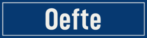 Straßenschild Oefte