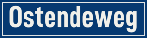 Straßenschild Ostendeweg