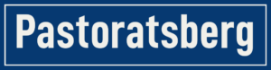 Straßenschild Pastoratsberg