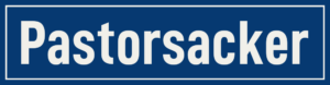 Straßenschild Pastorsacker