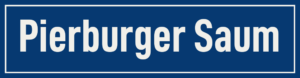 Straßenschild Pierburger Saum