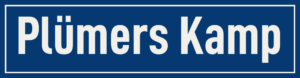 Straßenschild Plümers Kamp