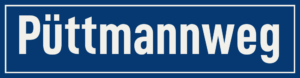 Straßenschild Püttmannweg