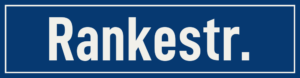 Straßenschild Rankestraße