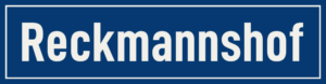 Straßenschild Reckmannshof