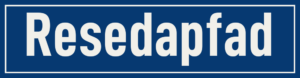 Straßenschild Resedapfad