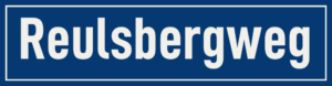 Straßenschild Reulsbergweg