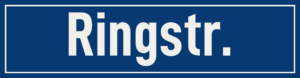 Straßenschild Ringstraße