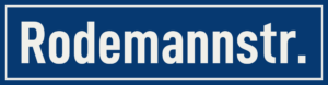 Straßenschild Rodemannstraße