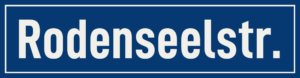 Straßenschild Rodenseelstraße