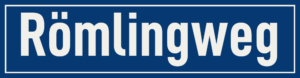 Straßenschild Römlingweg