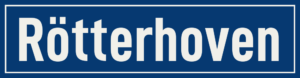 Straßenschild Rötterhoven