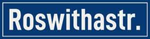 Straßenschild Roswithastraße