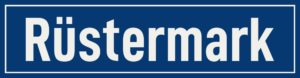 Straßenschild Rüstermark