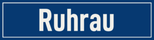 Straßenschild Ruhrau