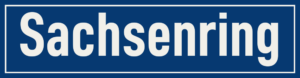 Straßenschild Sachsenring