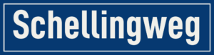 Straßenschild Schellingweg