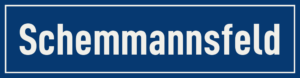 Straßenschild Schemmannsfeld