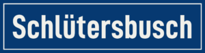 Straßenschild Schlütersbusch