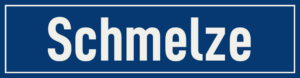 Straßenschild Schmelze
