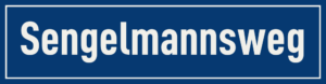 Straßenschild Sengelmannsweg