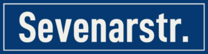 Straßenschild Sevenarstraße