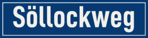 Straßenschild Söllockweg