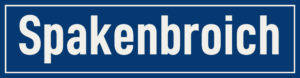 Straßenschild Spakenbroich