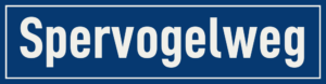 Straßenschild Spervogelweg