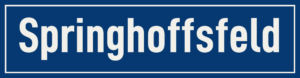 Straßenschild Springhoffsfeld