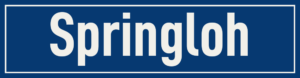 Straßenschild Springloh