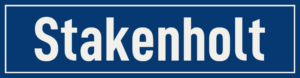 Straßenschild Stakenholt