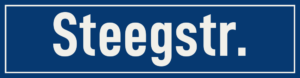 Straßenschild Steegstraße
