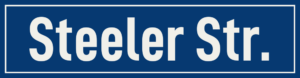 Straßenschild Steeler Straße