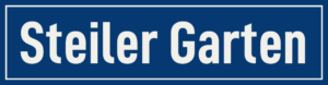 Straßenschild Steiler Garten