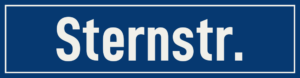 Straßenschild Sternstraße