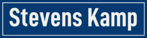 Straßenschild Stevens Kamp