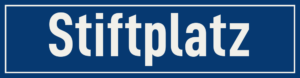 Straßenschild Stiftplatz