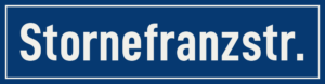 Straßenschild Stornefranzstraße