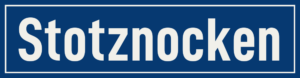 Straßenschild Stotznocken