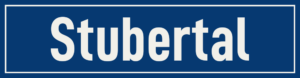 Straßenschild Stubertal