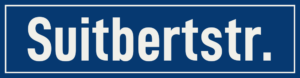 Straßenschild Suitbertstraße