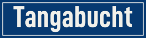 Straßenschild Tangabucht