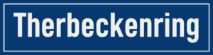 Straßenschild Therbeckenring