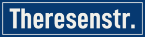 Straßenschild Theresenstraße
