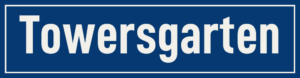Straßenschild Towersgarten