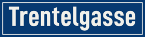 Straßenschild Trentelgasse