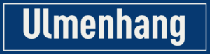 Straßenschild Ulmenhang