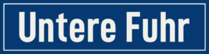 Straßenschild Untere Fuhr