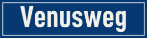 Straßenschild Venusweg